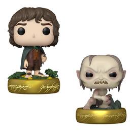 Funko - Pop! 2pack Lord of the Rings: Glow in the Dark - Gollum & Frodo