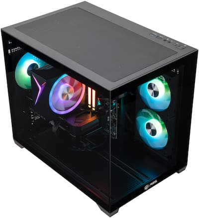 ADVANCED BATTLESTATIONS ABS Flux II Aqua Gaming PC Windows 11 ADVANCED BATTLESTATIONS ABS Flux II Aqua Gaming PC Windows 11