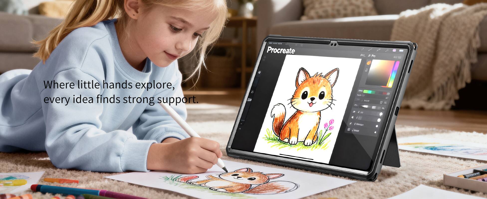 Procreate PA

Where little hands explore, every idea finds strong support.