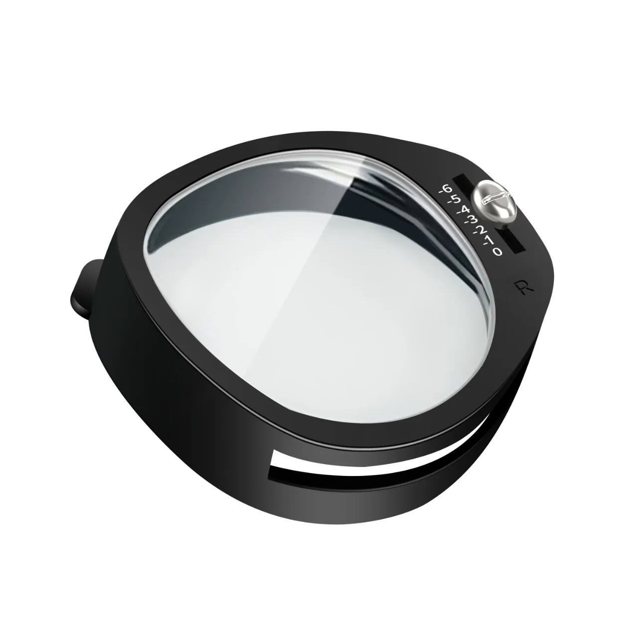 Alt View 4. VOY - Adjustable VR Prescription Lenses for Meta Quest 3S/2 - Black.