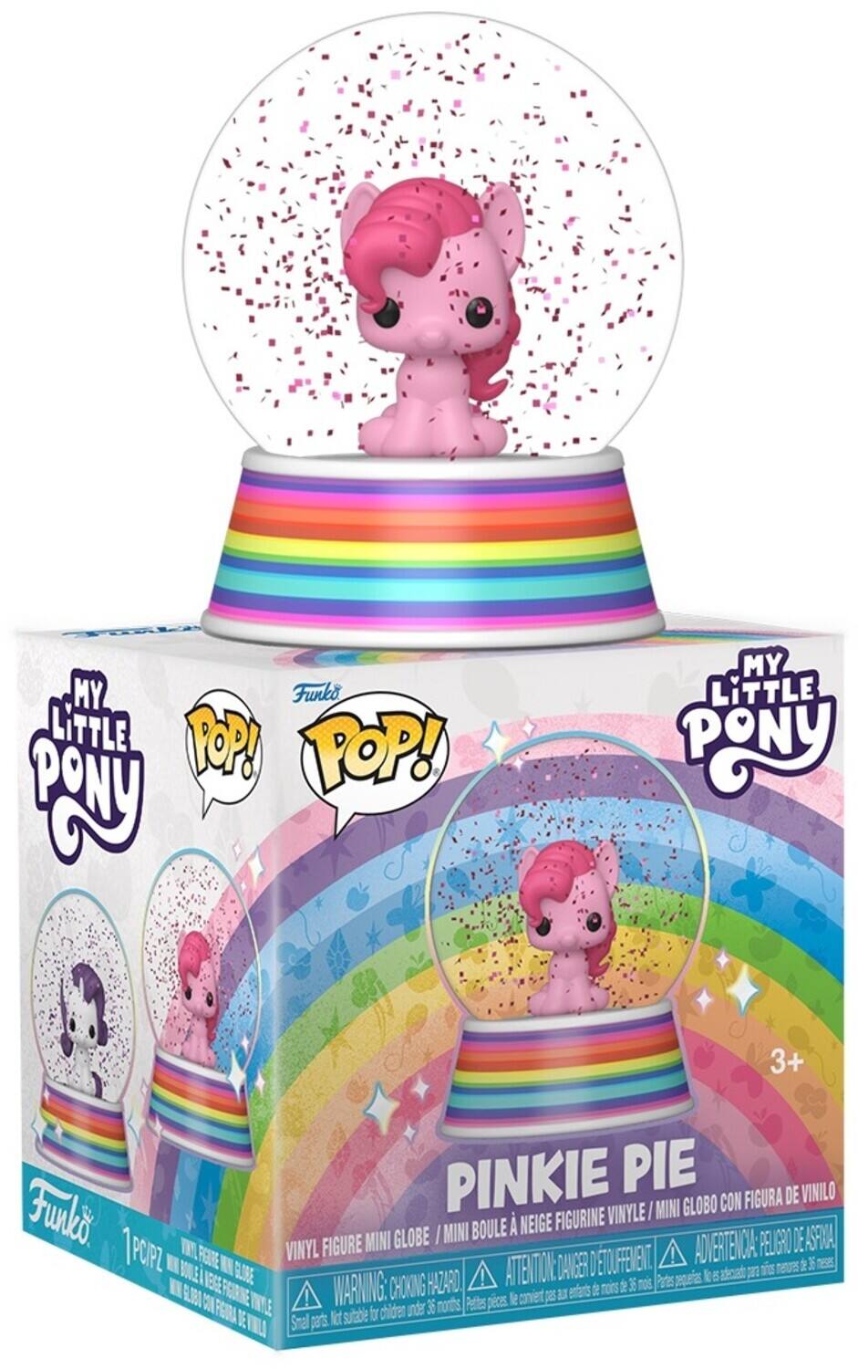LA MY Funko LITTLE POP! POP! PaNy MY LITTLE PONy 3+ Furlo I 1PCPZ I BOEI PERIKE NN GLOBE NE6E FLI0 VI FERRA VE PINKIE PIE DE VINILO MINI GLOBO CON FIGURA FIGURINE VINYLE I I MINI BOULE  NEIGE VINYL FIGURE MINI GLOBE AOVERTENCA: FELIGRO DE ASFRNA ANTERTONE DANGER D ETOUFEMENT lt 5 abeoat pr as nerues 2 Dot mese WARKING. CHCKING HAZARD nors d 36 nos Portes yets coniet a enterts de ! nonts Pettes peces le tr childer under 36 Smal parts Not sutable
