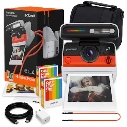 Polaroid Flip Instant Camera polaroid bonos polaroid - 101K34A DR 1 SONER 201676 FAk 3 L i-Type Color i-Type +8 + Film Instant Photos | 7 Color ypO i- i-Type proicjod Film btut matis 4 | - PRO polaroid polaroid