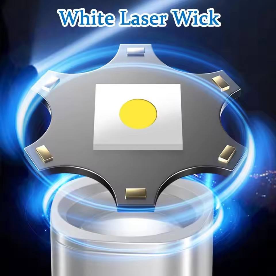 White Laser Wick
