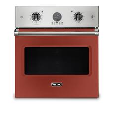 Viking - 27" Built-in Single Electric Convection Wall Oven - Spiced Cider - Front_Zoom