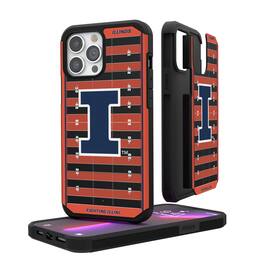 Keyscaper - NCAA - Illinois Fighting Illini Field iPhone Rugged Case - 14 - Multicolor