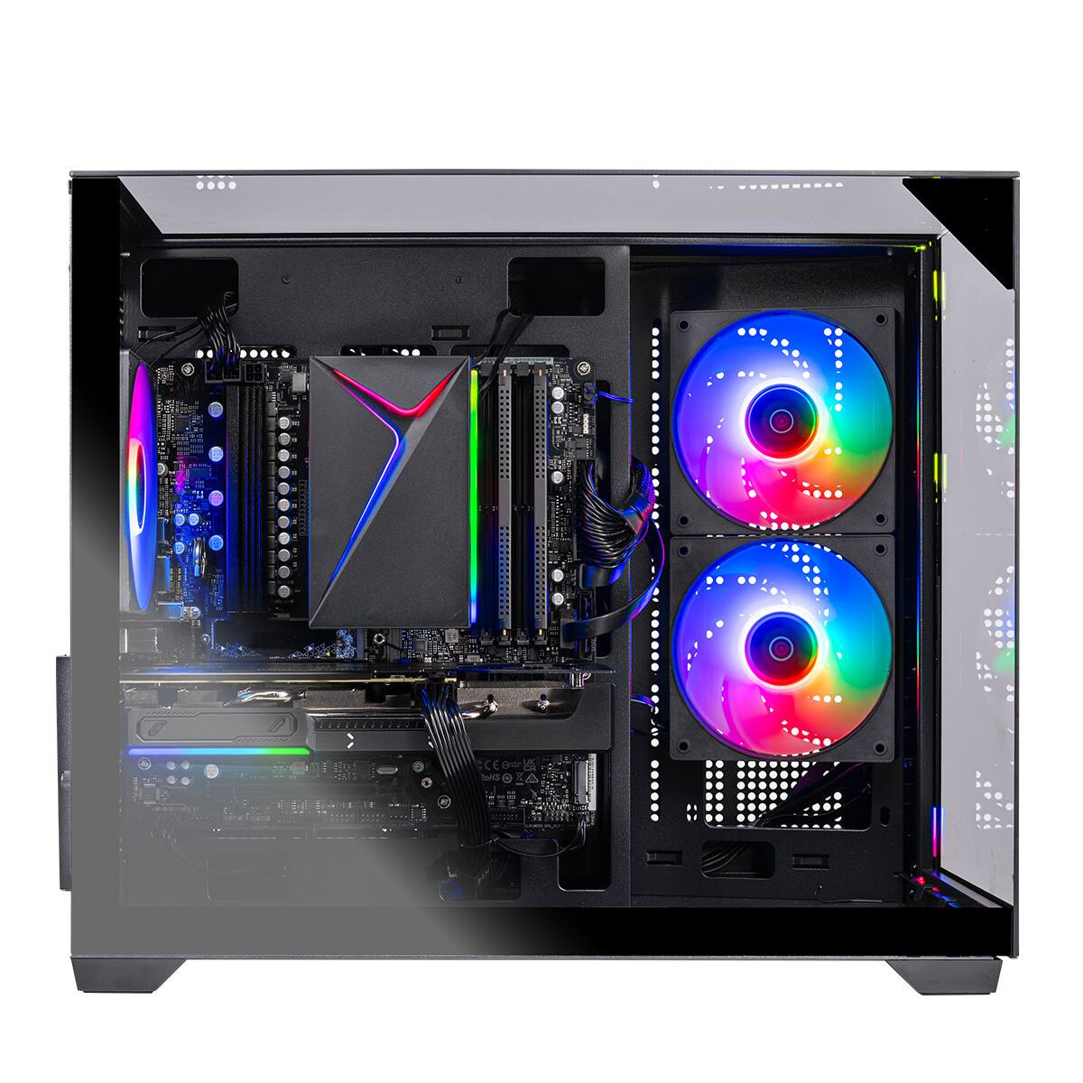 Skytech Gaming Skytech CRYSTAL AMD Ryzen 7 7700, 5060 Ti 16G, 32GB