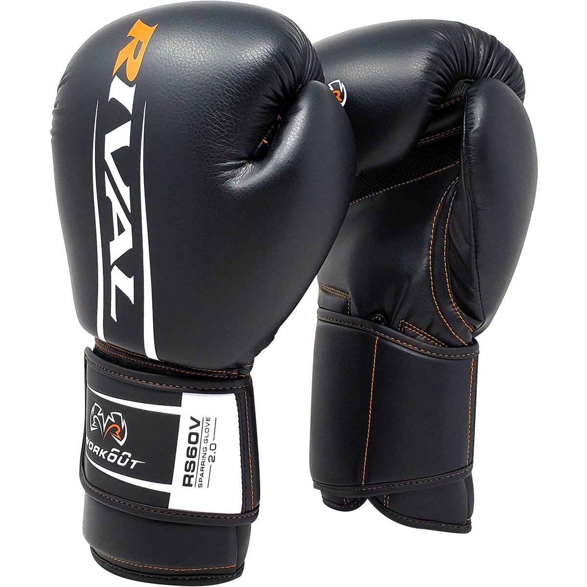 RIVAL Boxing RS60V Workout Hook and Loop Sparring Gloves 2.0 12 oz
