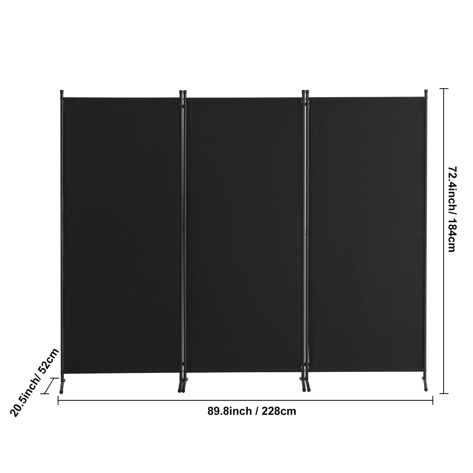 72.4inch/ 184cm
20.5inch/ 89.8inch / 228cm