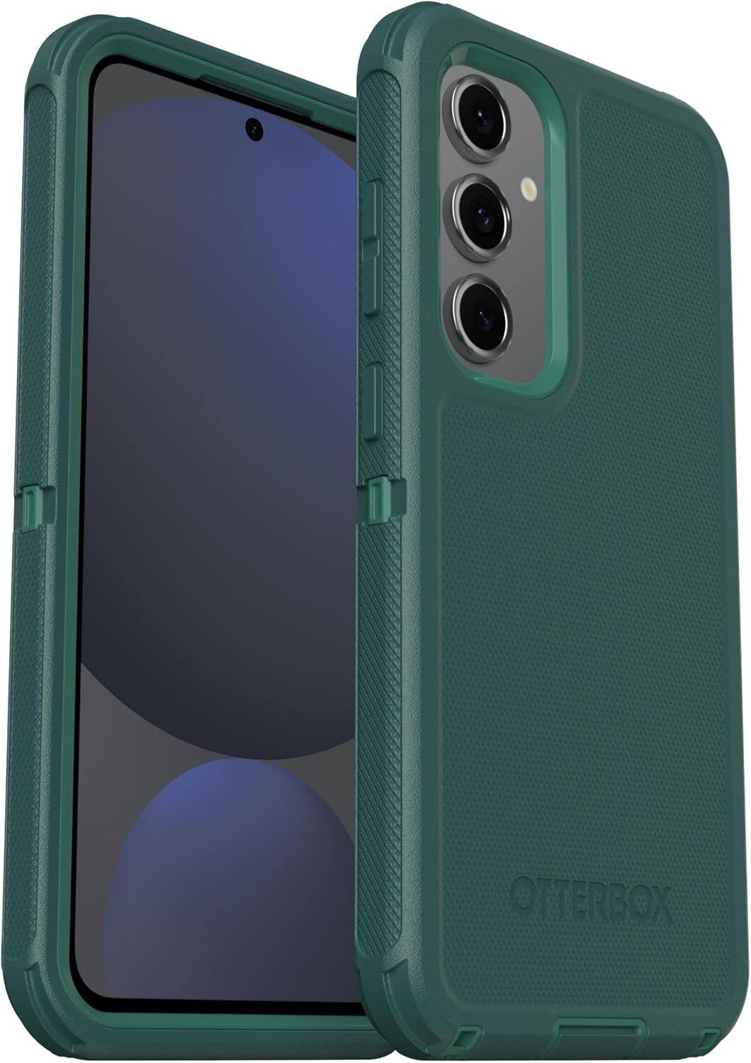 Back. OtterBox - OtterBox Galaxy S24 FE (Only) - Defender Series Case - Case Only - Rugged & Durable - with Port Protection - Get Your Greens.