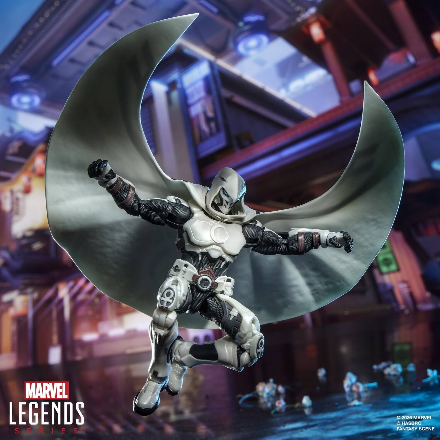 Hasbro Marvel Rivals Marvel Legends Moon Knight Action Figure ...