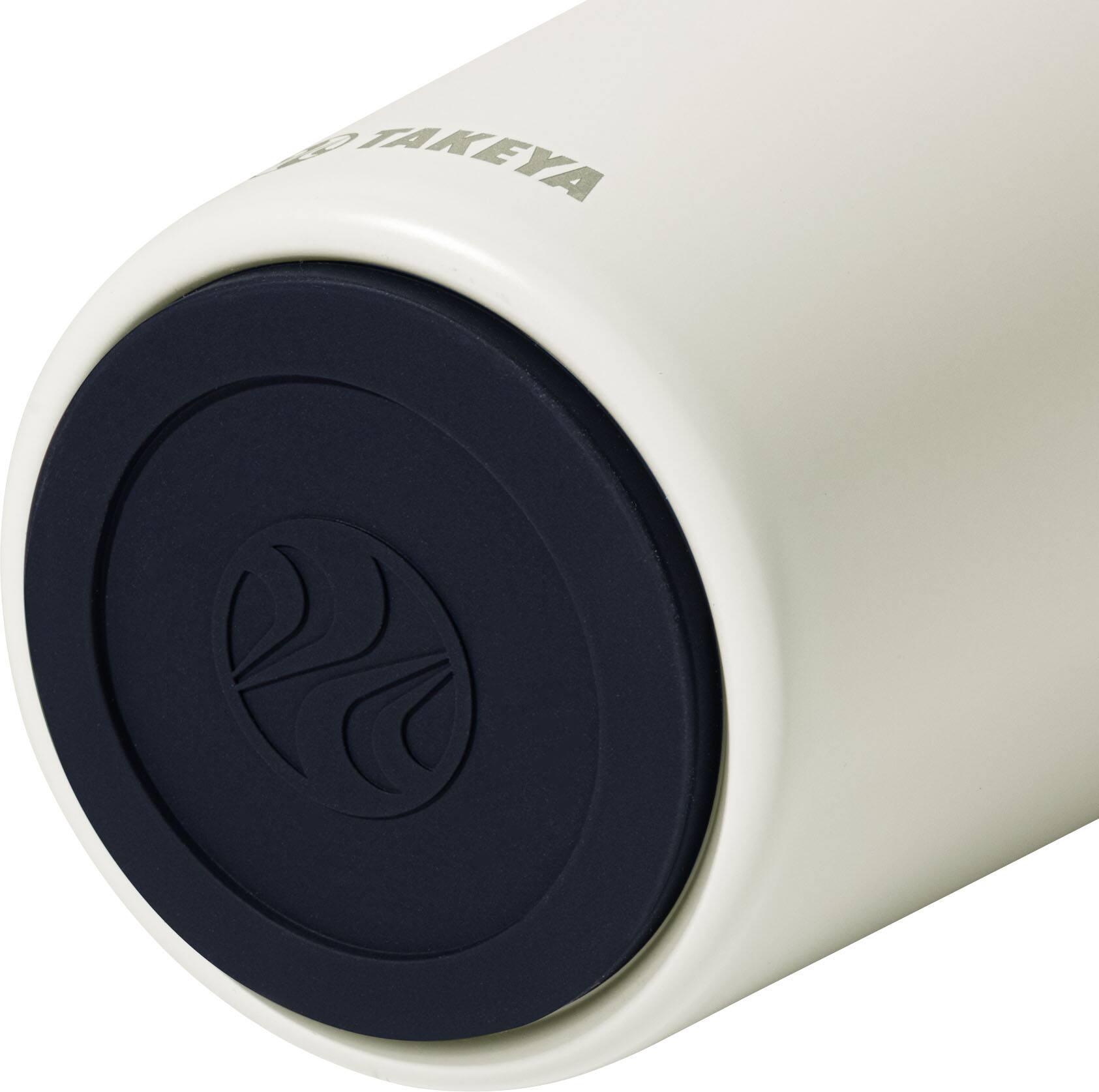 Alt View 1. Takeya - 12-oz. Stainless Steel Leakproof Coffee Tumbler - Ivory.