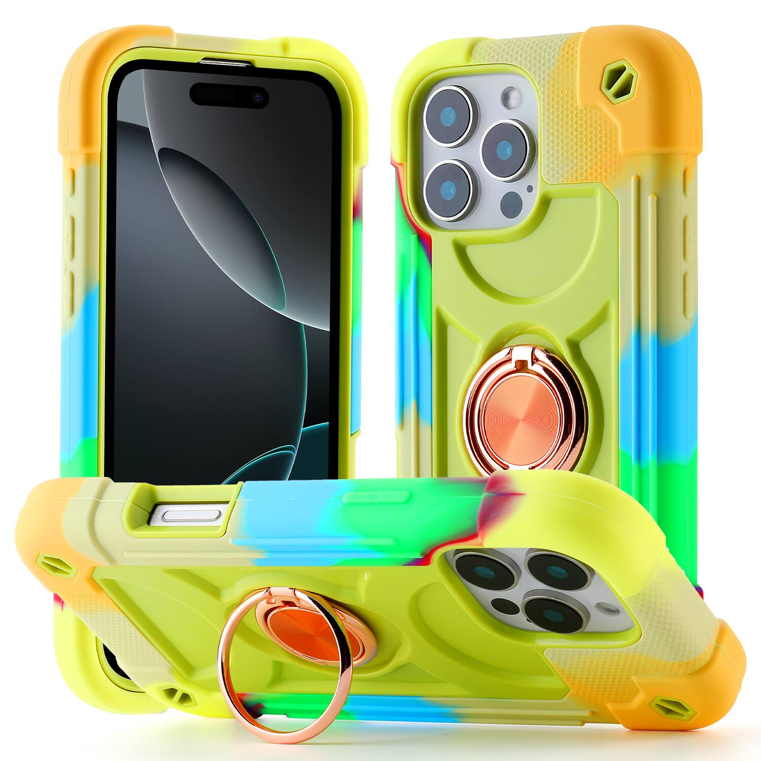 UUCOVER Rugged Protective Case for Apple iPhone 16 Pro Max,Shockproof ...