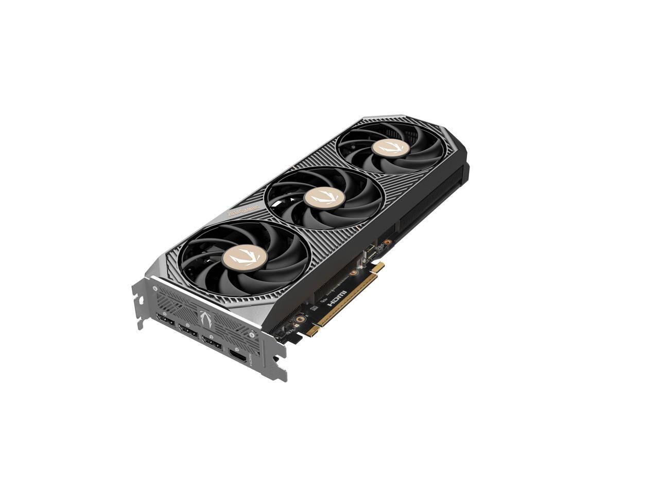 Alt View 2. ZOTAC - ZOTAC SOLID GeForce RTX 5070 12GB 192-Bit GDDR7 PCI Express 5.0 DLSS 4.0 Graphics Card ZT-B50700D-10P.