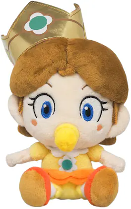 Little Buddy - Nintendo - Super Mario Bros All Stars - Baby Daisy 6" Plush - Collectibles - Multicolor