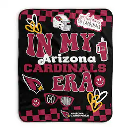 Pegasus - Arizona Cardinals 50" x 60" In My Era Fleece Blanket - Multicolor