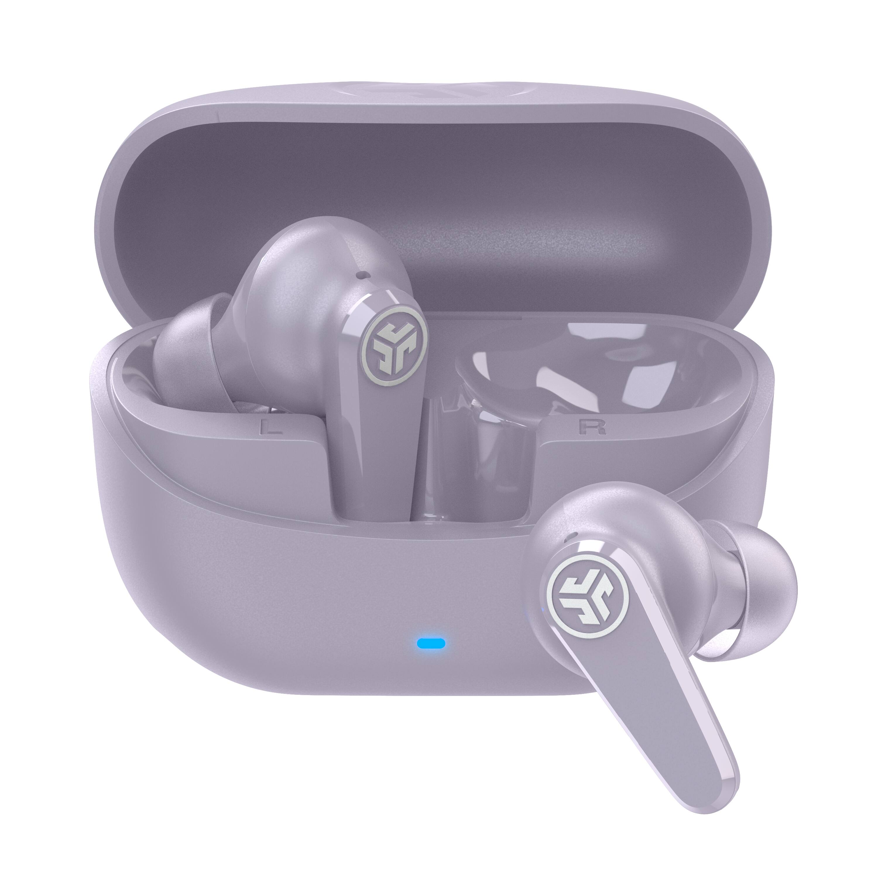 Angle. JLab - Go Pods ANC True Wireless Earbuds - Lilac.