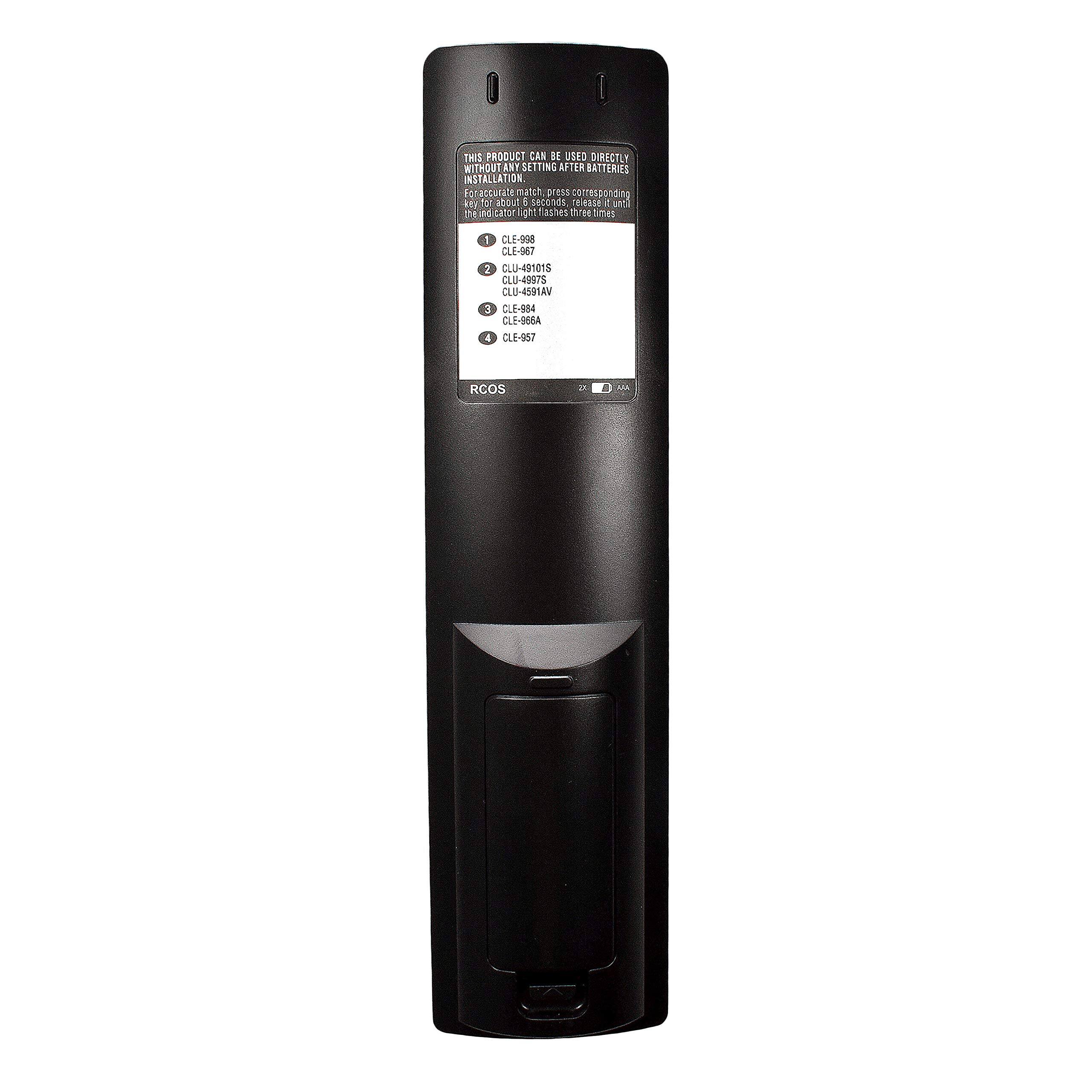 This product can be used directly without setting after batteries installation. For accurate matching, press corresponding button for about 1 second. The indicator flashes three times.

CLE-998  
CLE-SET 3  
CLU-491615  
CLU-4997S  
CLU-459AV  
CLE-B  
CLE-066A  
CLE-967  
RCOS 2

CLE-987  
CLU-498101  
CLU-4987A  
CLU-491A  
CLE-866A  
CLE-967
