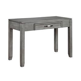 Spaco - Desk with Dovetail Drawer, Ball Bearing Glides - Gray