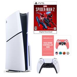 PS5 Spider Man 2 Console with Controller Skin - PlayStation 5