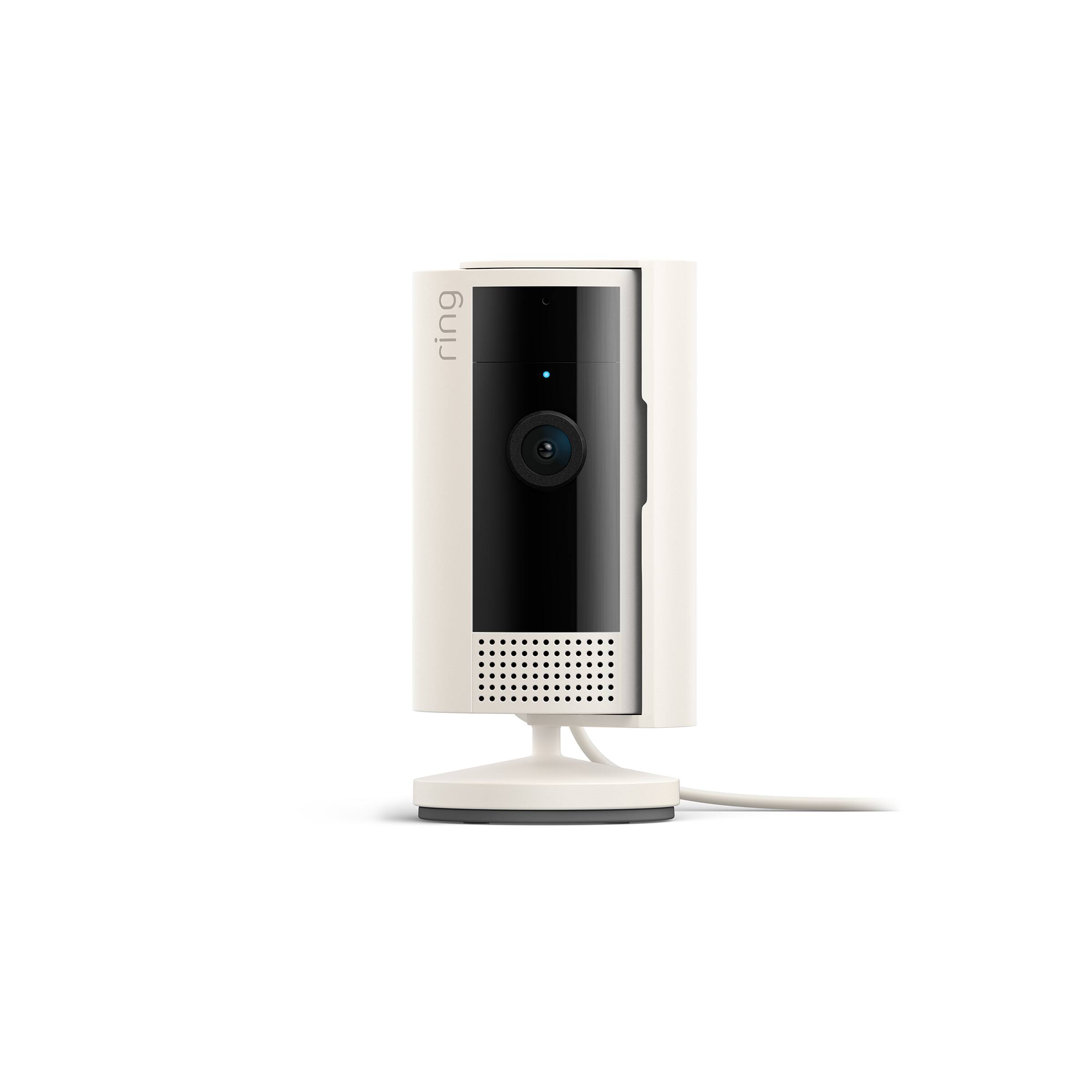 Alt View 15. Ring - Indoor Plug-In 1080p Security Camera (2nd - Generation) with Privacy cover - Starlight.