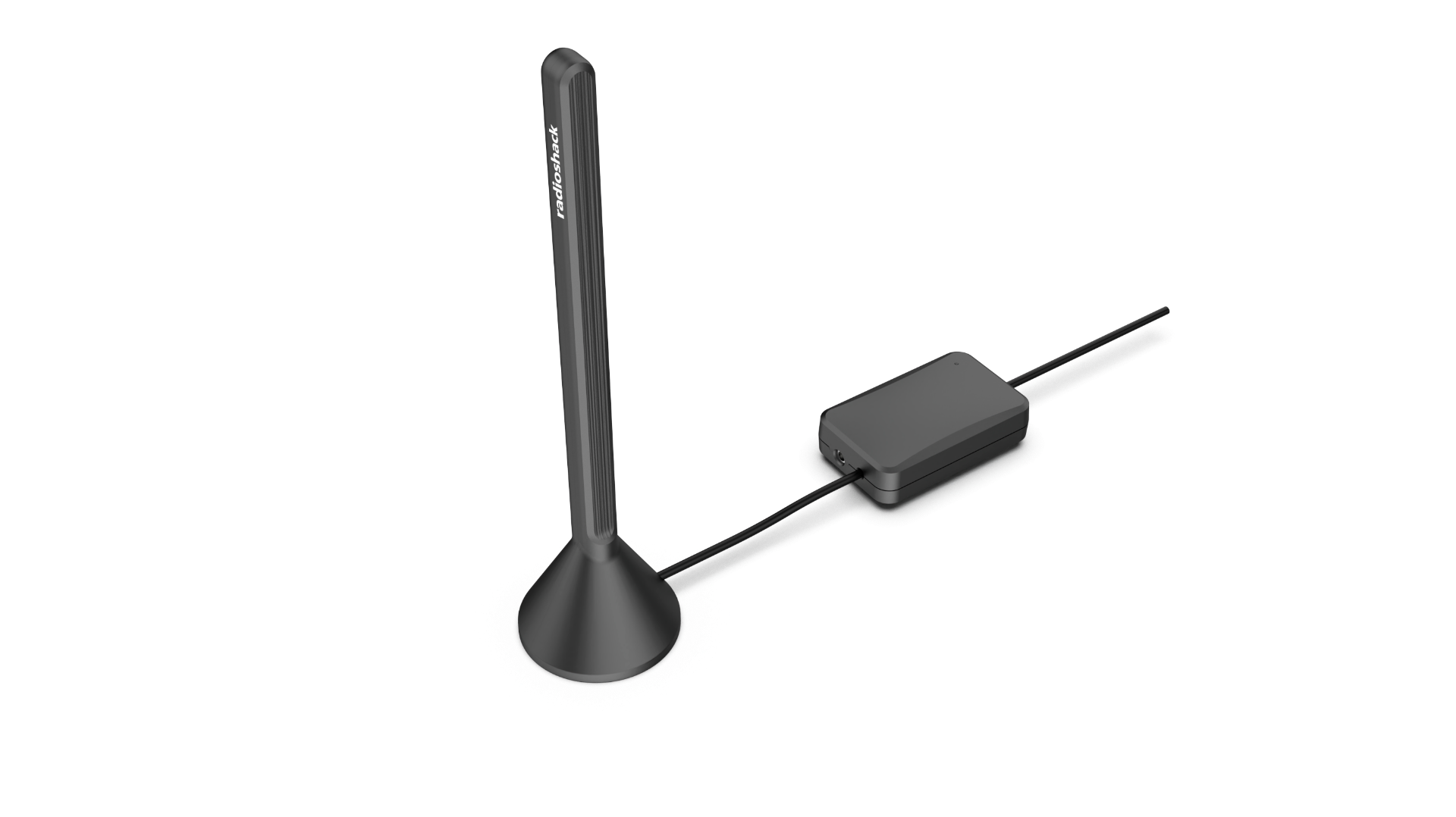 Angle. RadioShack - RadioShack Digital TV Antenna - Black.