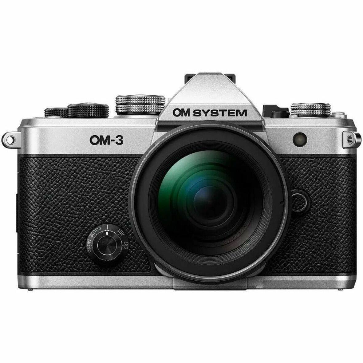 Olympus - OM-3 4K Video Mirrorless Camera with Lens