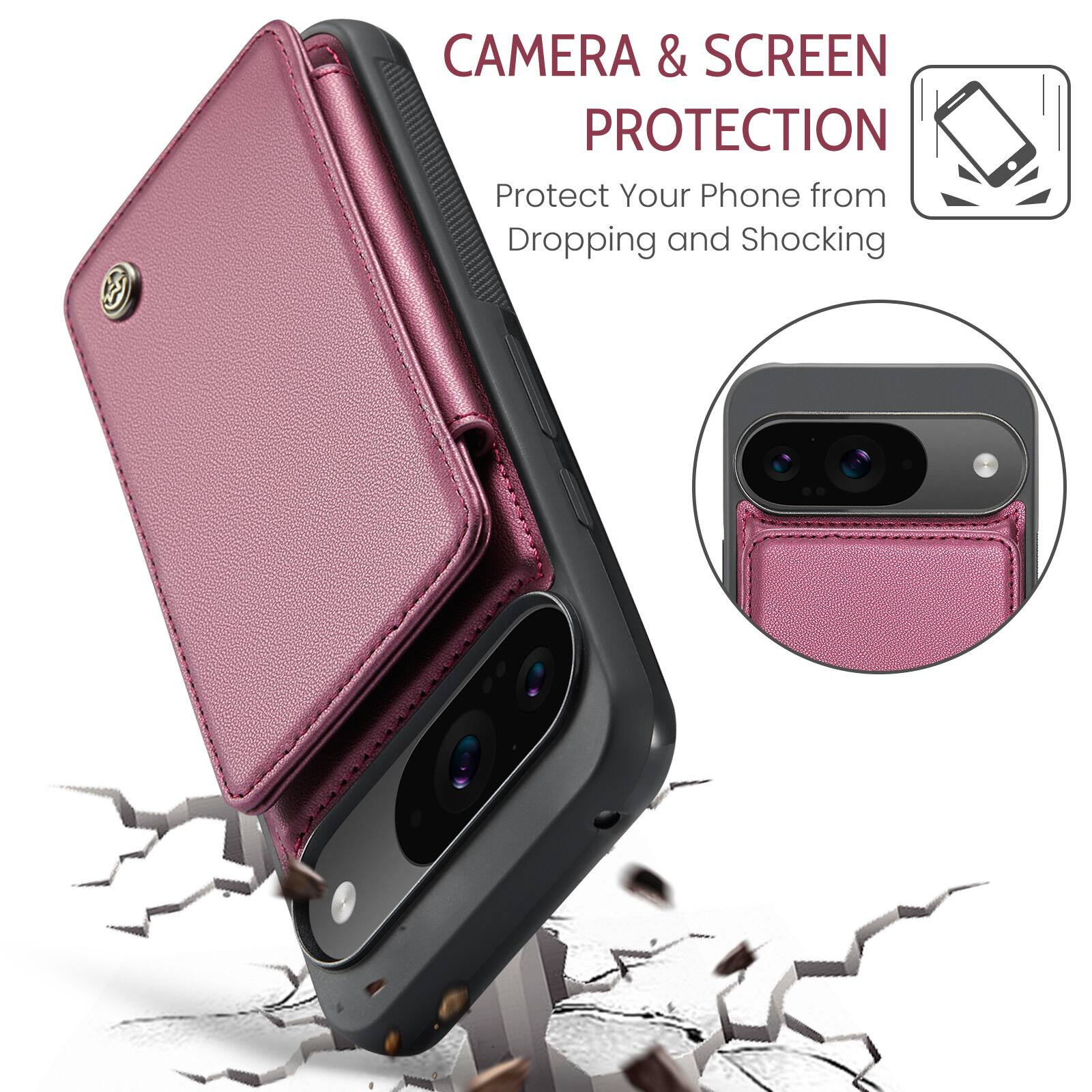 CAMERA & SCREEN PROTECTION  
Protect Your Phone from Dropping and Shocking