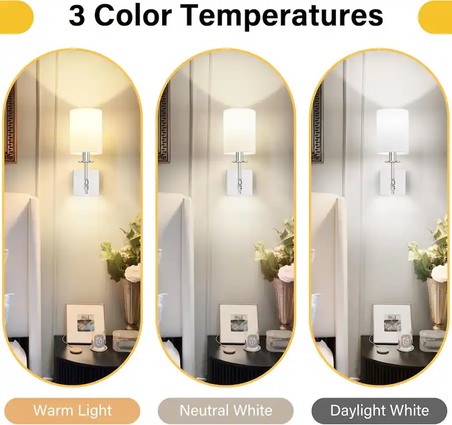 Dimmable Wireless Sconces L LOHAS Battery Operated Wall Sconces Set Of 2 - 31.6 Inch Rechargeable LED Wall Lights With Remote | 7200mAh Wireless Sconces For Bedroom & Living Room Rechargeable LED