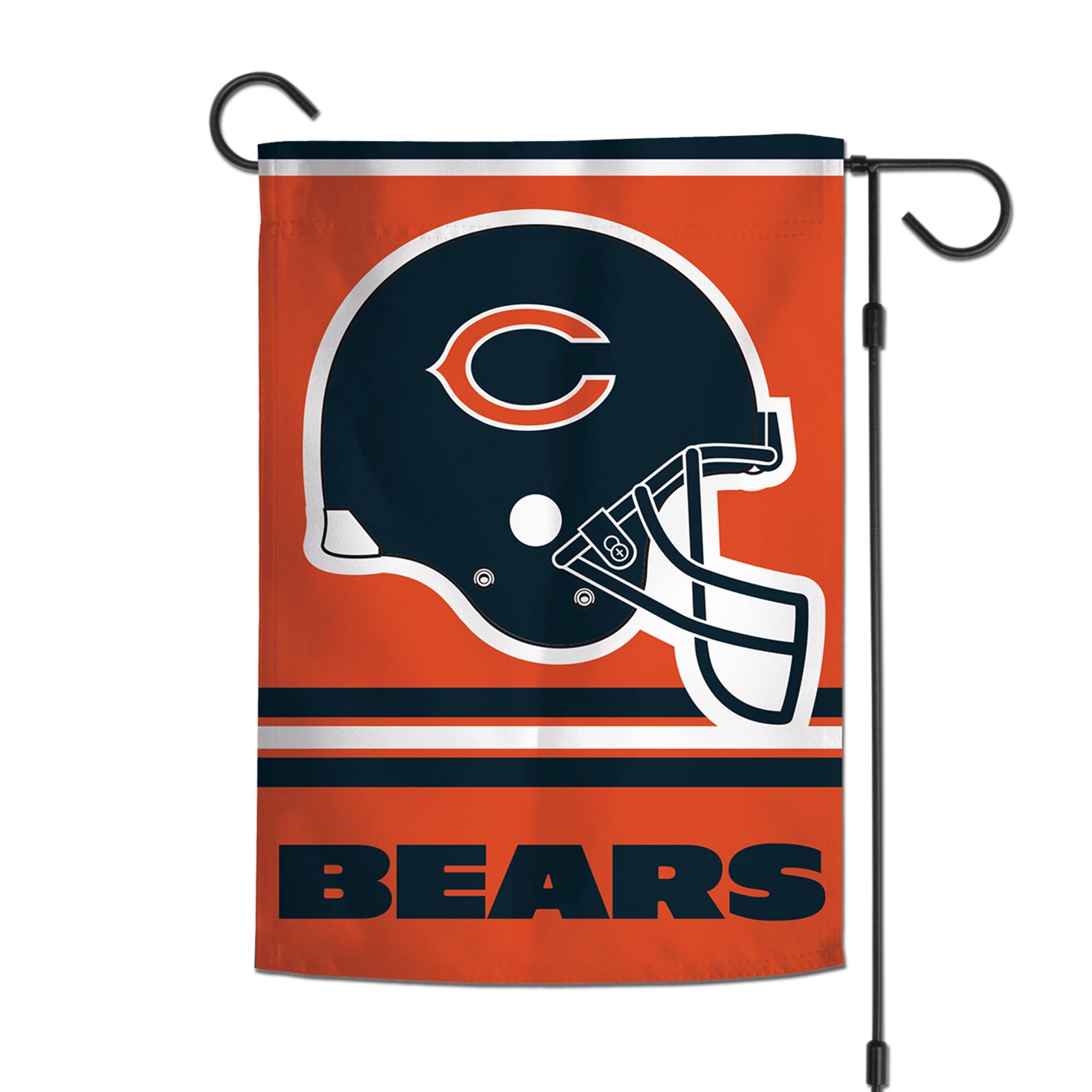 Alt View 1. WinCraft - Chicago Bears 12" x 18" Double-Sided Garden Flag - Multicolor.