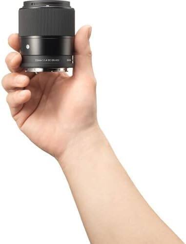 Alt View 2. Sigma - Sigma 23mm f/1.4 DC DN Contemporary Lens for Sony E Mount w/ Advanced Accessory Bundle | 348965 | Sigma 23mm f/1.4 - Black.