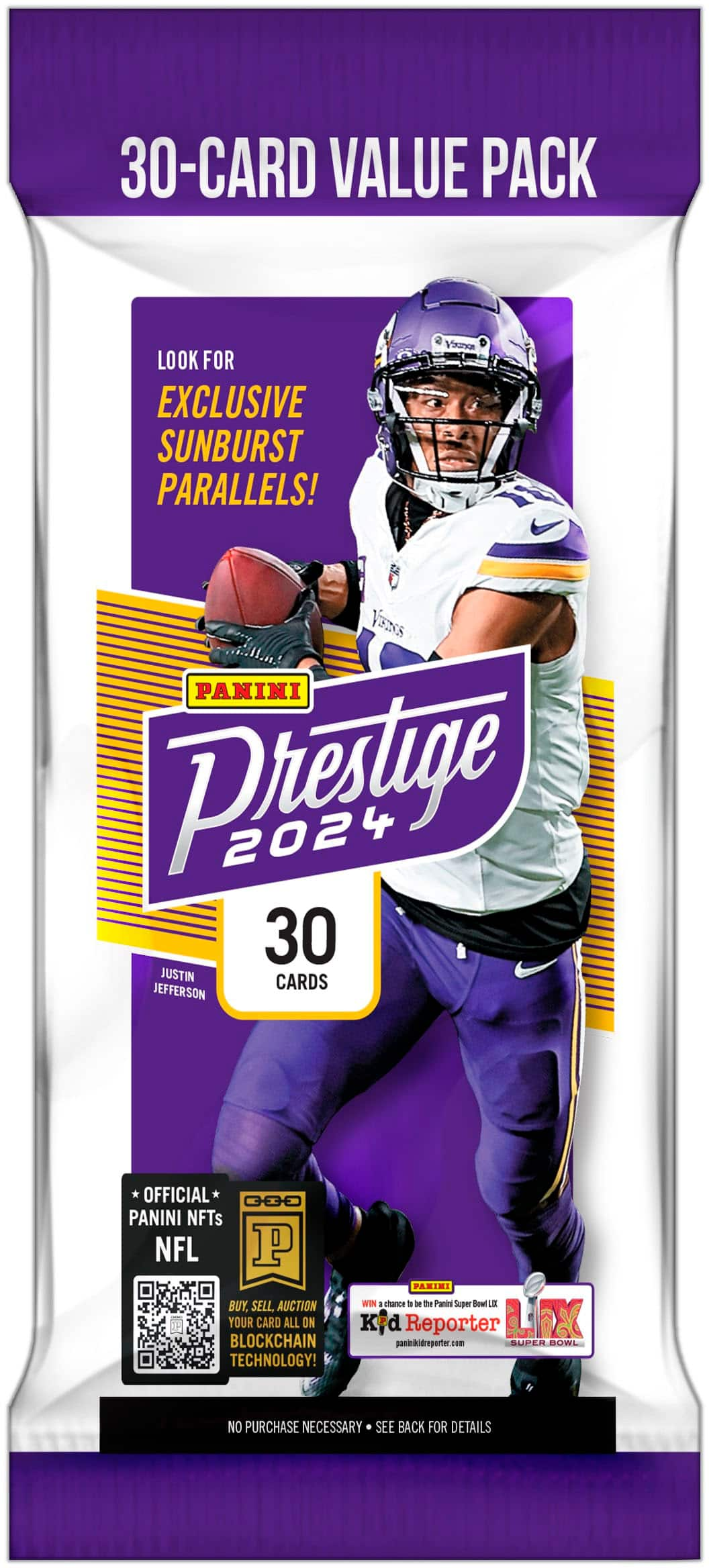 2024 Panini Prestige Football Fat Pack SPPAN24FBPFP Best Buy