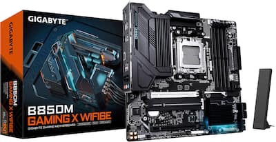 GIGABYTE B850M GAMING X WIFI6E (Socket AM5) AMD B850 mATX DDR5 Wi GIGABYTE B850M GAMING X WIFI6E (Socket AM5) AMD B850 mATX DDR5 Wi