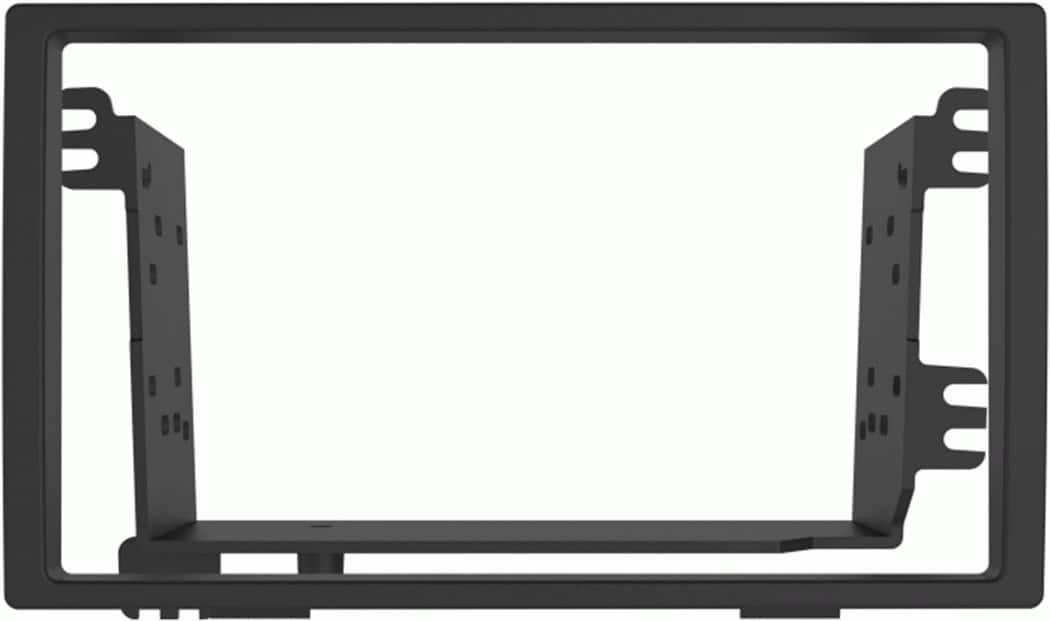 Front. Metra - Dash Kit for 2011-2016 Honda CR-Z (With NAV) Vehicles - Matte Black.