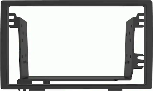 Front. Metra - Dash Kit for 2011-2016 Honda CR-Z (With NAV) Vehicles - Matte Black.