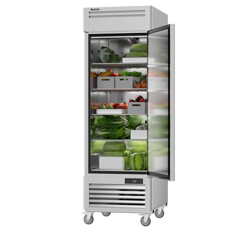 Front. Coolski - Coolski 27" Commercial Refrigerator, 19.32 Cu.ft Reach-in Refrigerator - Stainless steel.