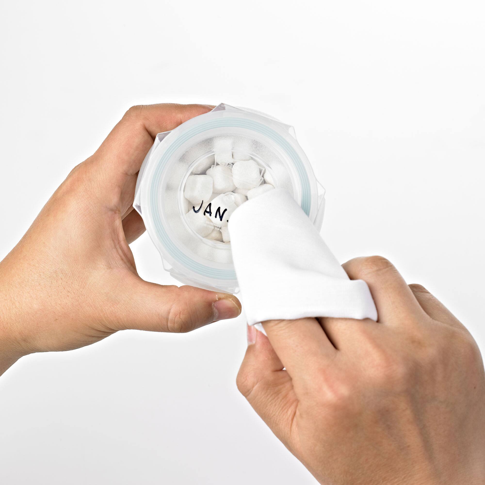 Alt View 2. Glasslock - Glasslock Homemade Baby Food BPA Free Glass Storage Containers 18 Piece Set - Clear.