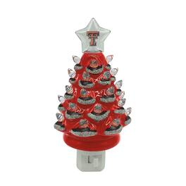 Santa's Workshop - Texas Tech Raiders 6.5" Tree Night Lite - Red
