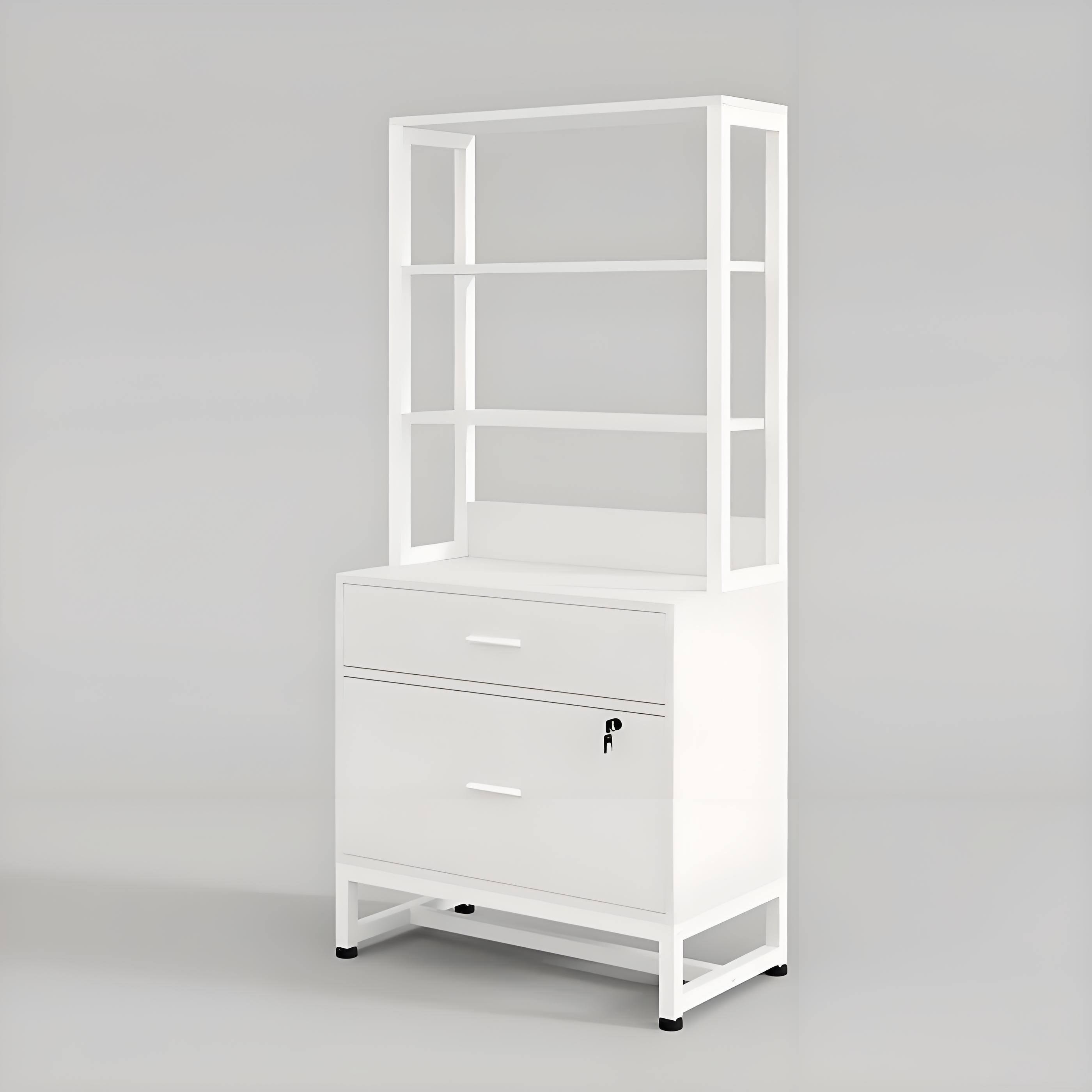 Alt View 2. Forest'nSky - 2-Drawer Sturdy File Cabinet - Ample Storage for Office & Home.