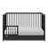 Alt View 15. Graco - Teddi 5-in-1 Convertible Crib with Drawer - Black.