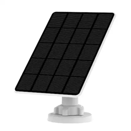 Front. Toucan - Toucan TWCS4SCP 3-Watt Solar Charger for Toucan Wireless Security Camera S4 - White.