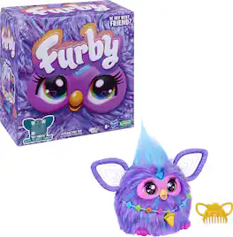 Hasbro - Collectibles - Furby Purple Interactive Toy - Collectibles - Multicolor