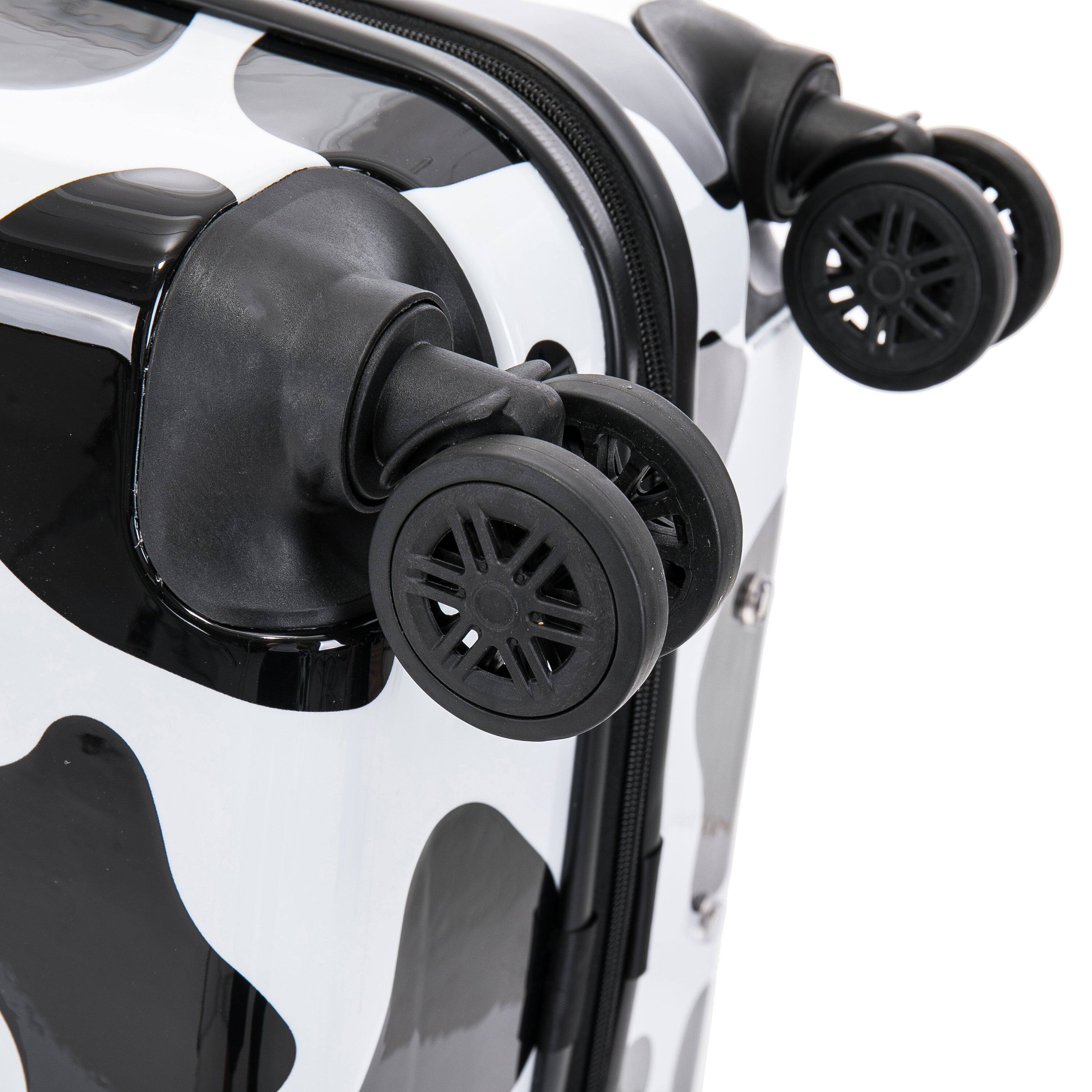 Alt View 4. InUSA - Cow Prints lightweight hardside Spinner Luggage 28" - COW.