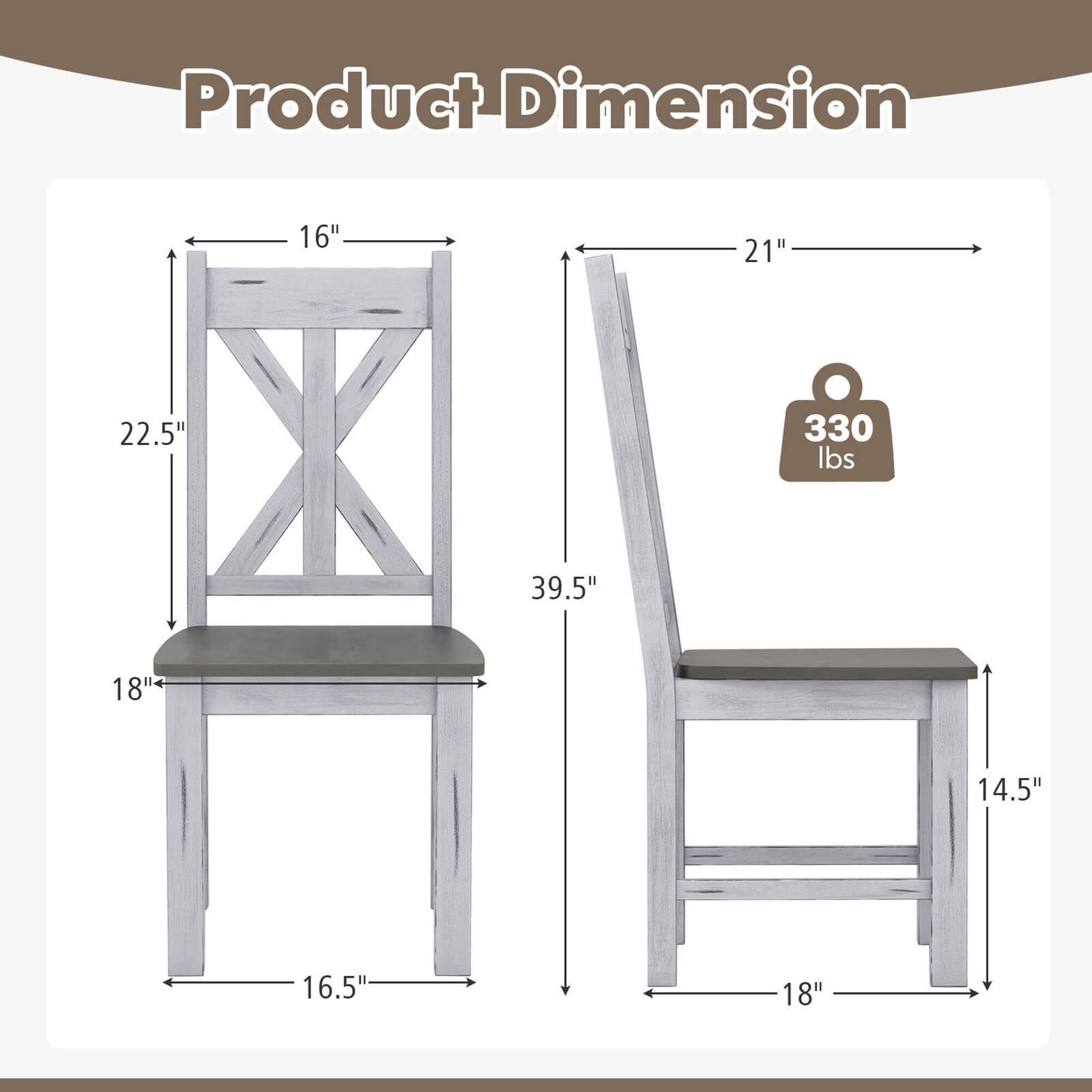 Product Dimension: 16" x 21" x 22.5" x 330 lbs.