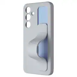 Samsung - Official Standing Grip Case for Galaxy S24 FE - Gray