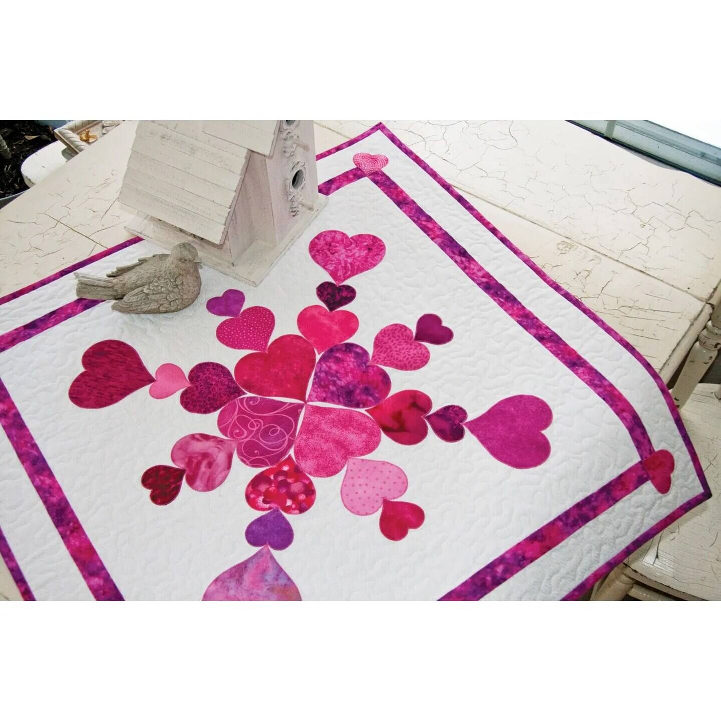 Alt View 2. AccuQuilt - GO! Fabric Cutting Dies; Heart 2-inch; 3-inch & 4-inch - Multicolor.