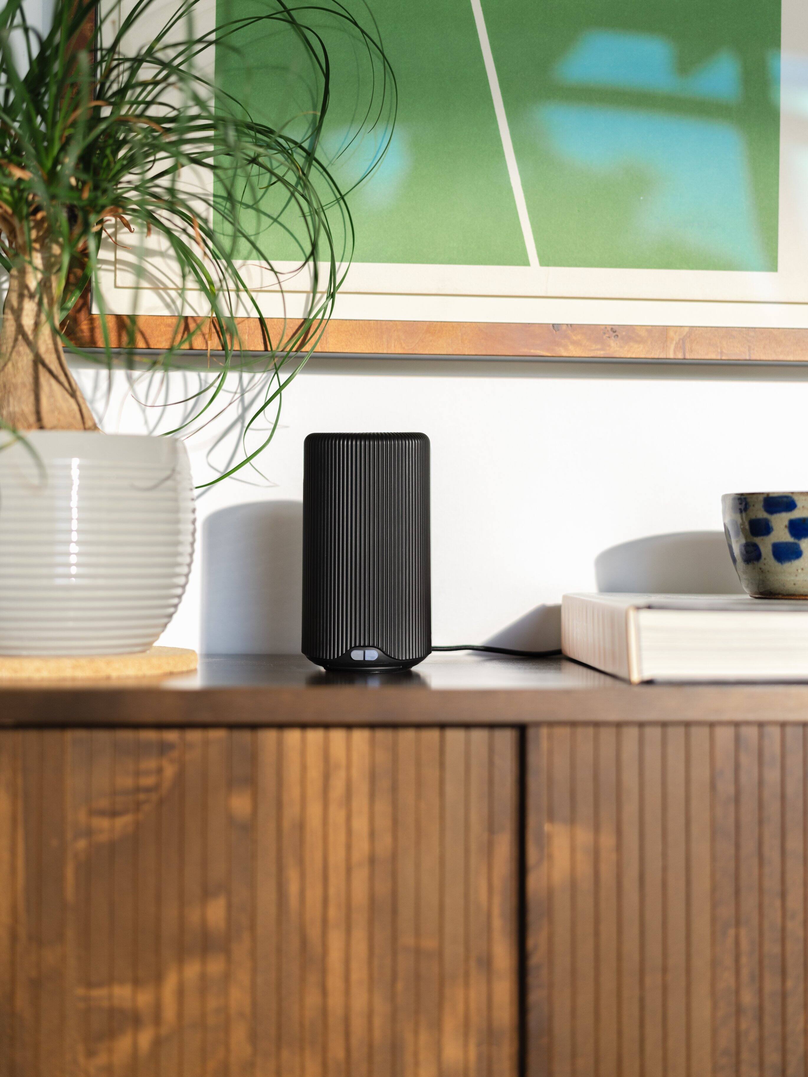 Alt View 4. Pura - Pura Plus Smart Home Fragrance Diffuser - Black.