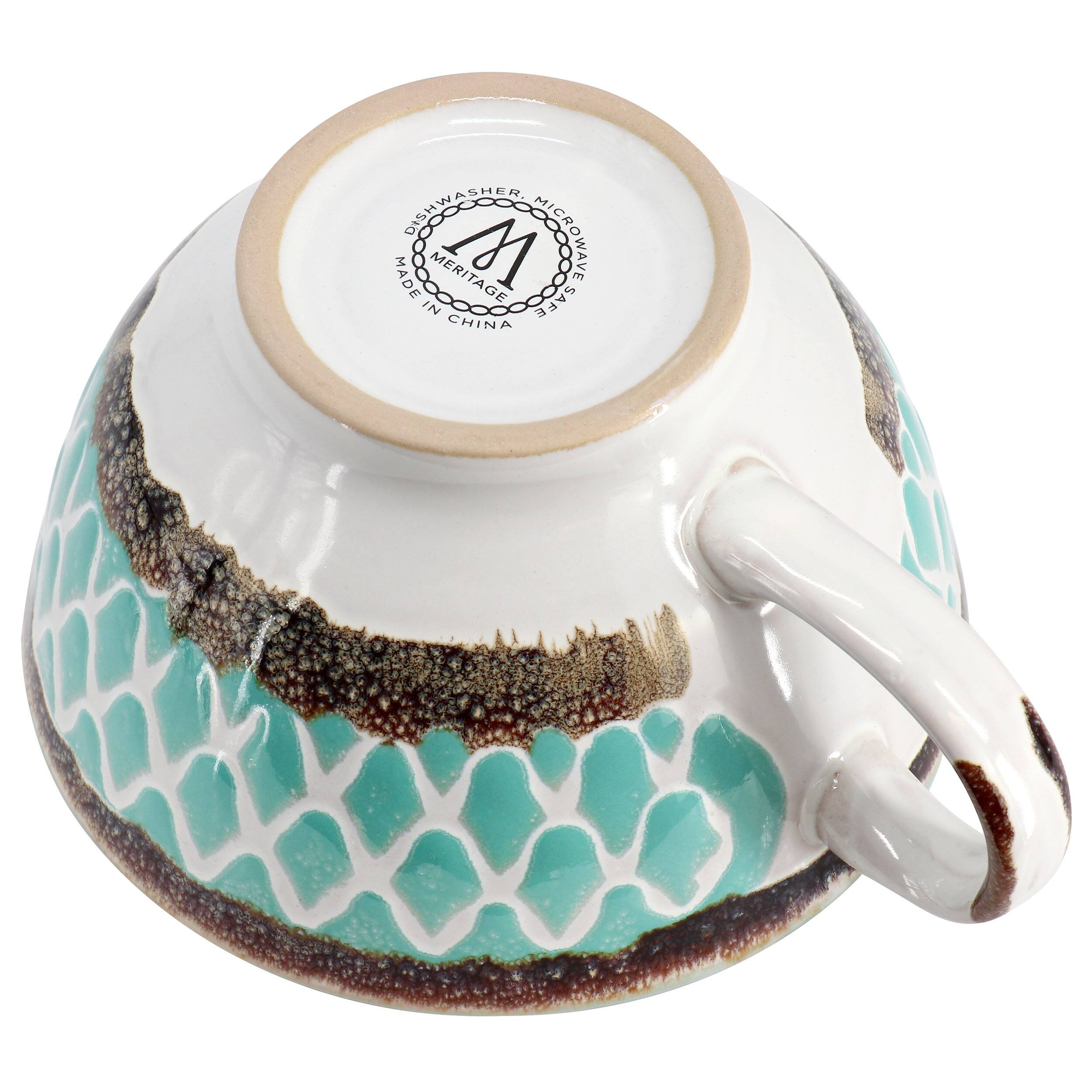 The text on the image reads "Dishwasher & Microwave Safe Made in China."