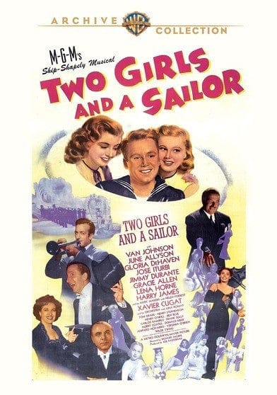 Front. Two Girls And A Sailor - DVD.