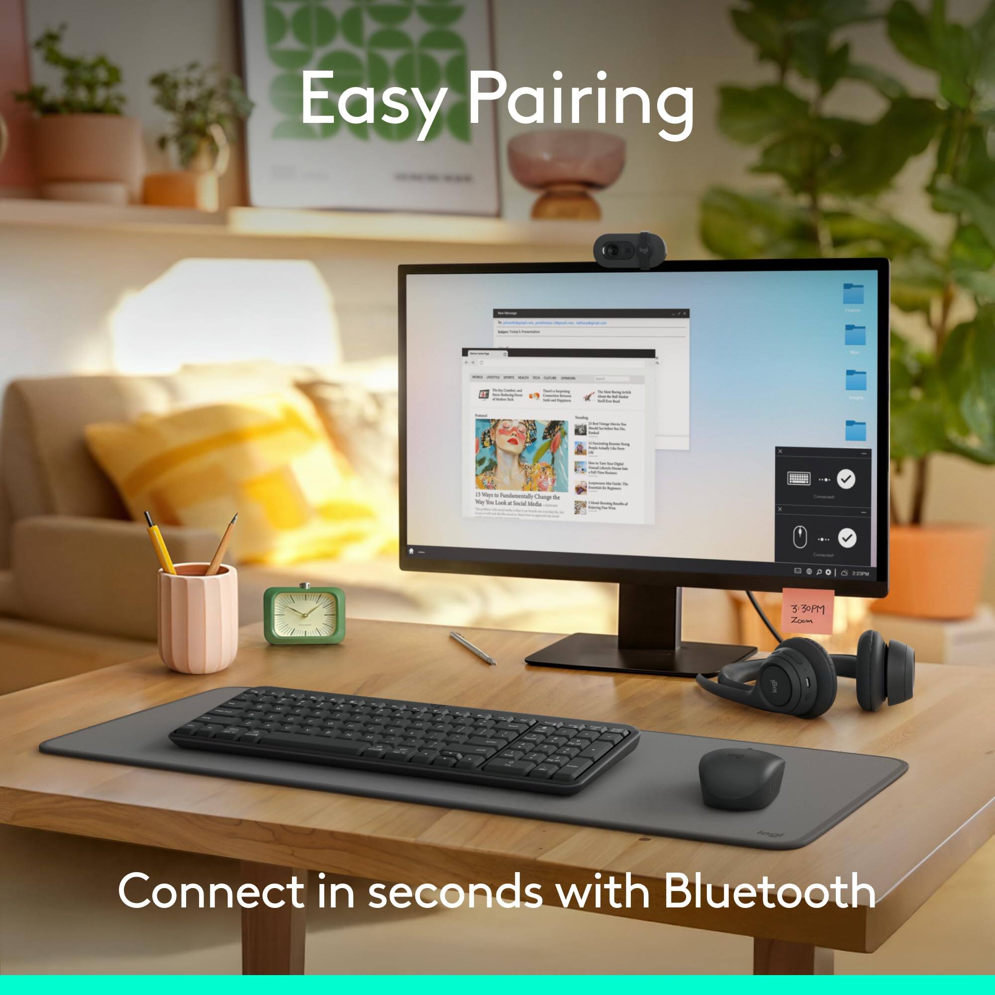 Easy Pairing

Connect in seconds with Bluetooth