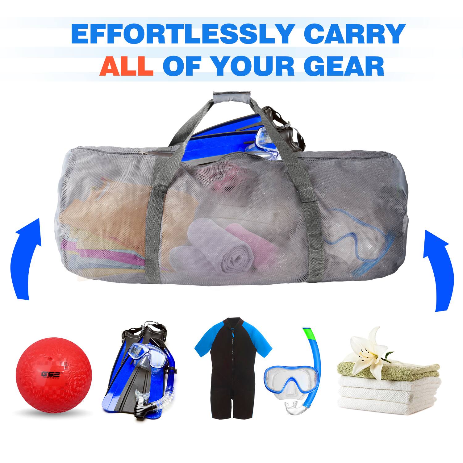 EFFORTLESSLY CARRY ALL OF YOUR GEAR GS3